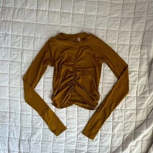 fp movement “tempo ruched” long sleeve